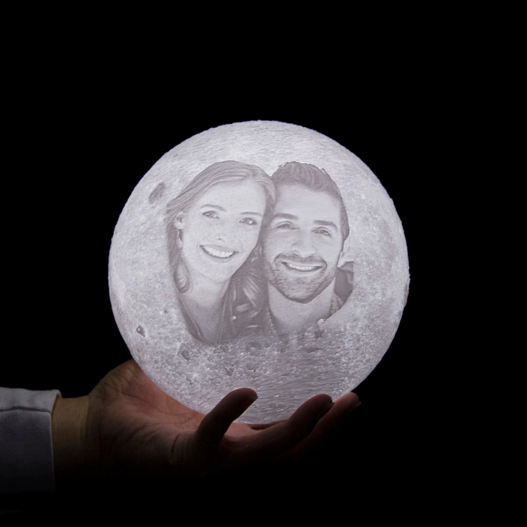 Personalized 3D Moon Lamp Anniversary Gift